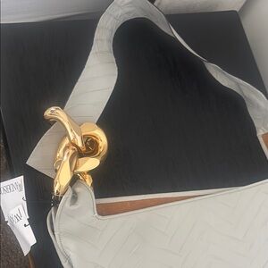 Elegant Black and Gold Women's Bag